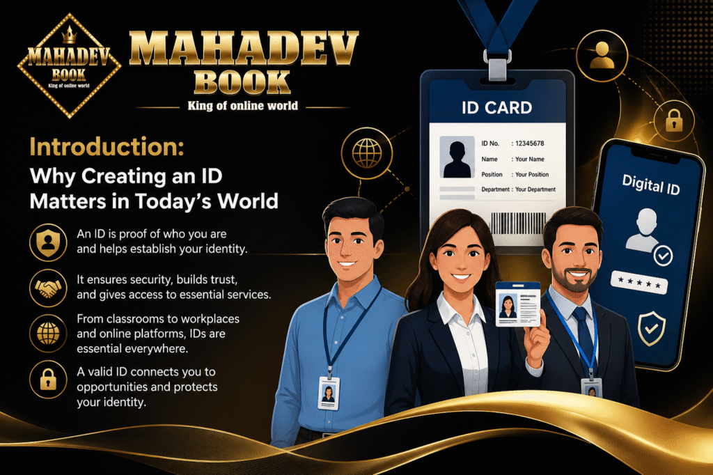 How to create ID card step by step with digital and physical ID examples
