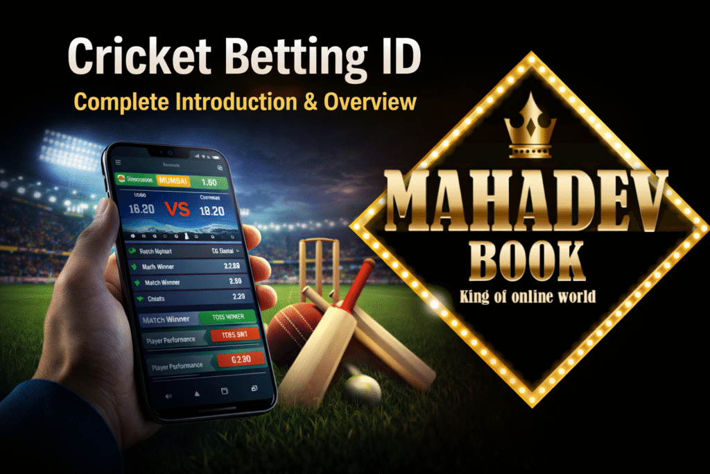 Cricket Betting ID India 2026 Mahadev Book live IPL betting platform